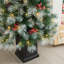 Regular Green Realistic Artificial Pine Christmas Tree with Lights-1501907039