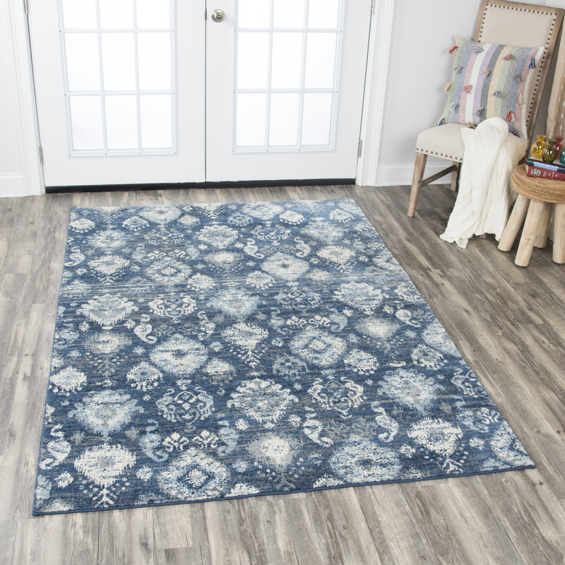 Tapis de la zone bleue en laine Esmeyer, Tapis de couloir beige