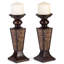 Ensemble de 2 porte-bougies pilier-171924809
