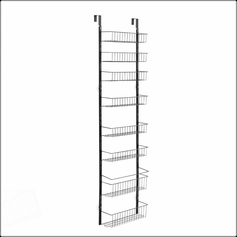 Organisateur de garde-manger à 9 niveaux avec support de rangement réglable pour une organisation efficace de la cuisine