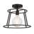 1 LT Ceiling Light in Matte Black-734925112
