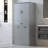Bathroom Storage Cabinet With Two Laundry Baskets, Storage Cabinet With Doors And Drawer For Home-814158819