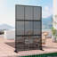 Paravent en métal 72 po H x 47,75 po W2-109617013