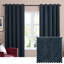 Soft Chenille Blackout Curtain Panel Pair-122762729-122762731
