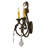 19"W Josephine 2 LT Wall Sconce
