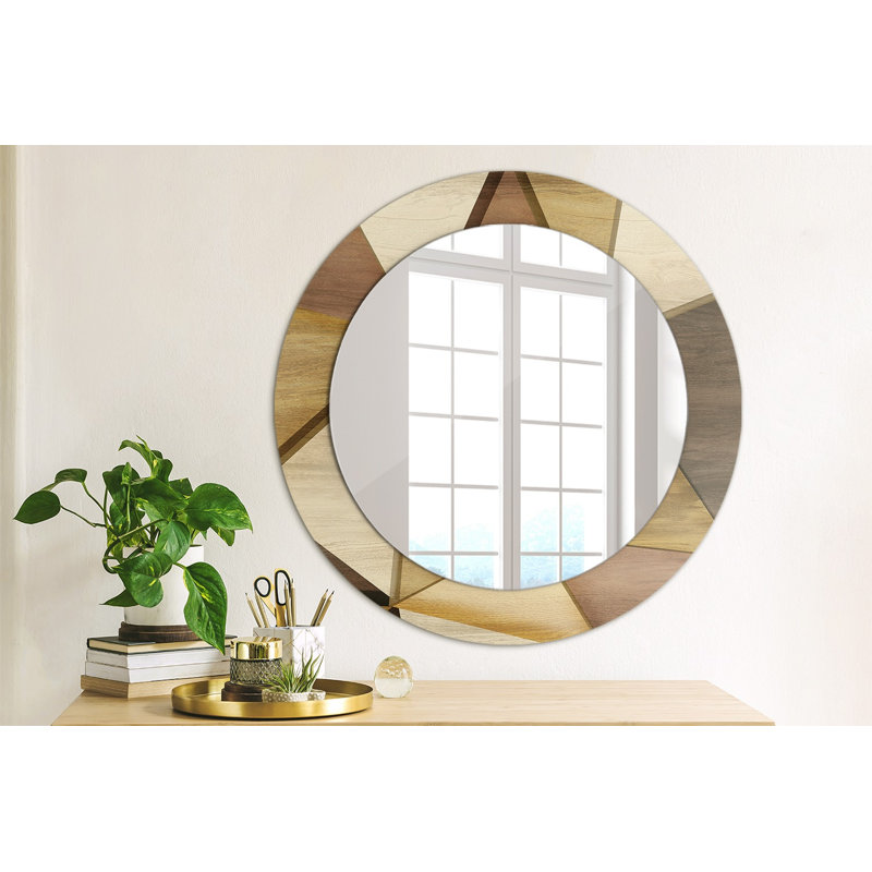 Huldar Glass Flat Wall Mirror