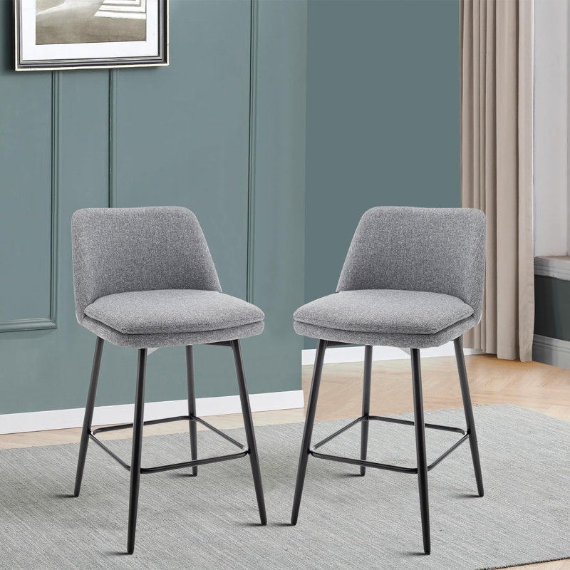 Aspendale Swivel Upholstered Counter Stool