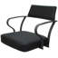Tabouret pivotant très grand 34,00 po Jabria-207802349-207802350