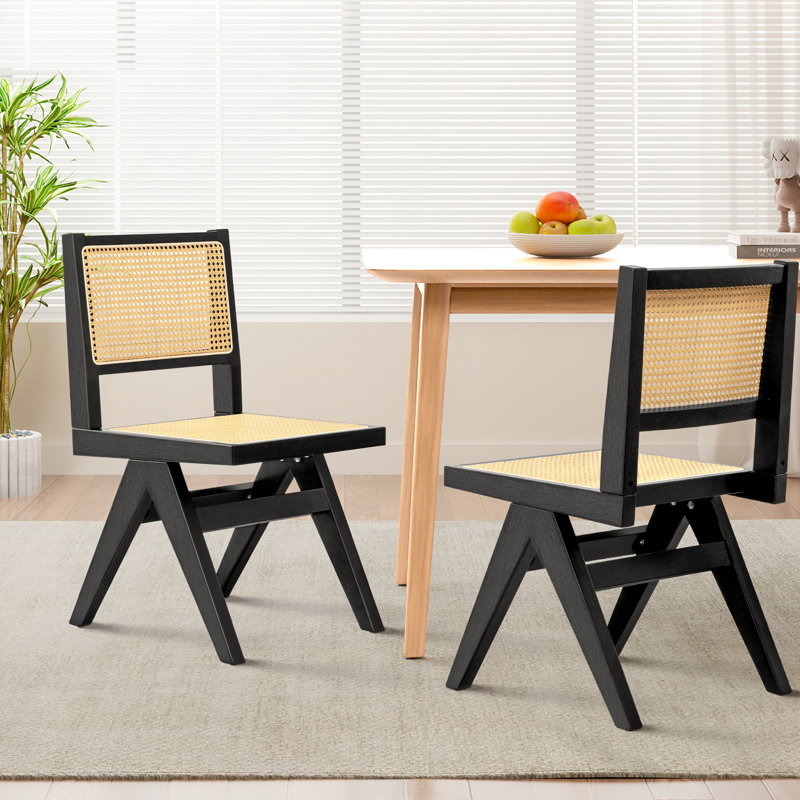 Chaise d'appoint Anaely, Noir