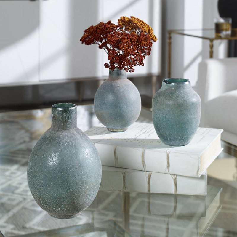 Ensemble de vases de table 3 pièces duveteux de couleur duc duc