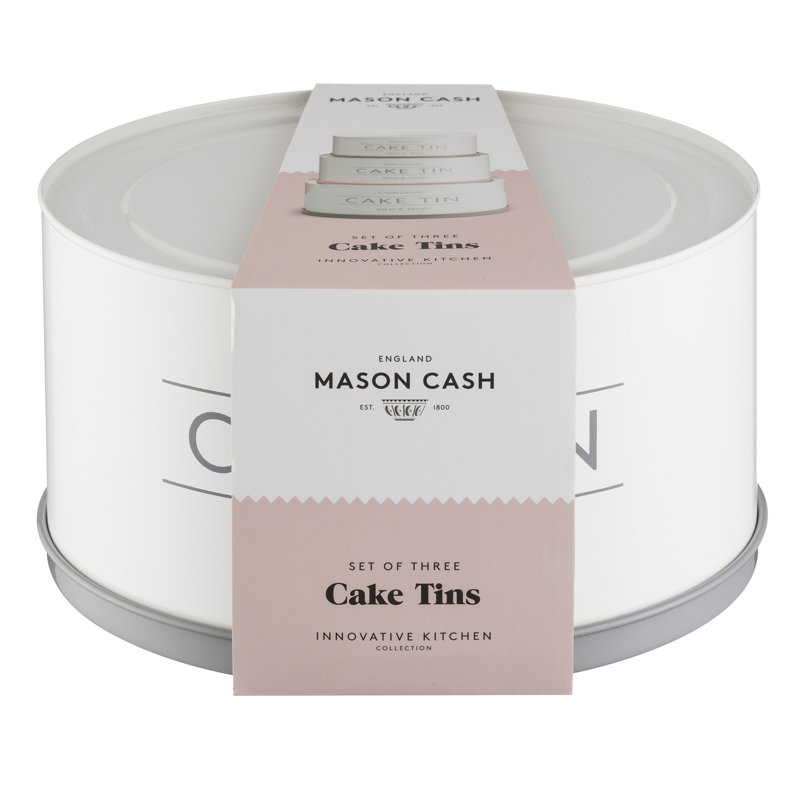 Innovative Kitchen 3 Piece Cake Tin Set