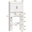 Armoire de rangement au-dessus de la toilette-114397469