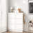 Narrow Tipping Bucket Shoe Cabine With 6 Flip Drawers, Adjustable Shelf And 3 Silvery Hooks-119167197