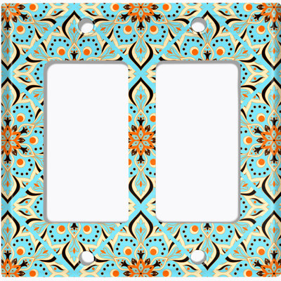 Patterned Rocker Standard Wall Plate