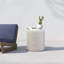 Ker Stone Outdoor Side Table-1447390048