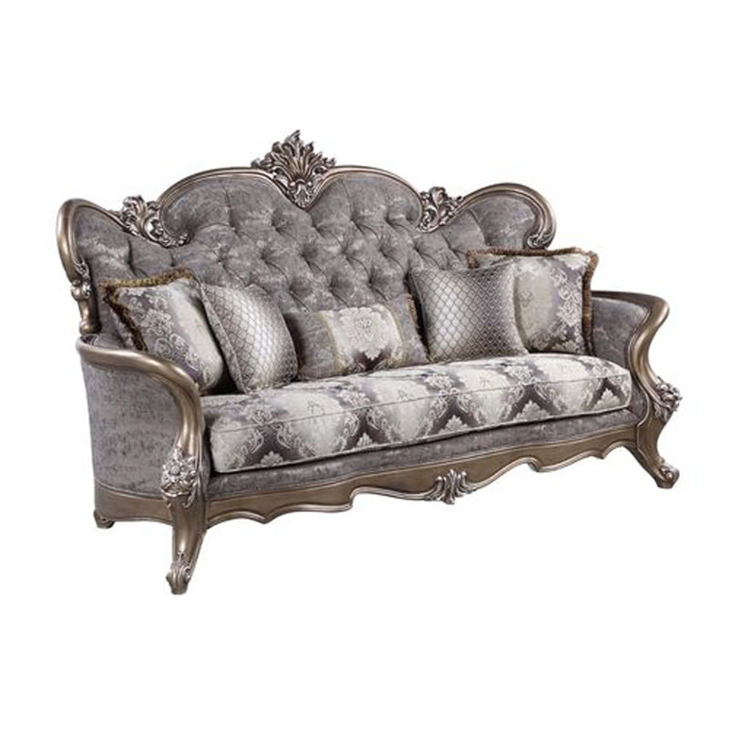 Fauteuil standard sans accoudoirs évasés de 90 po; causeuse