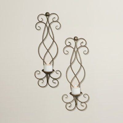 25'' H Metal Wall Sconce