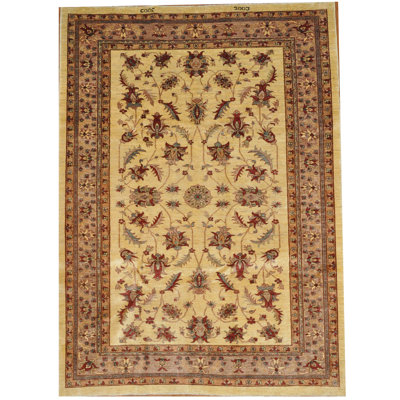 Tapis en laine noué à la main Oushak