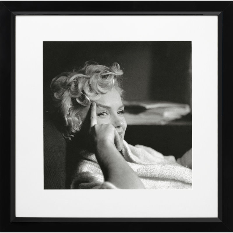 Marilyn Monroe 1 Piece Single Picture Frame Wall Art