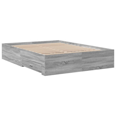 Yamna Engineered Wood Bed Frame