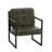 Multi-color PU Leather Upholstered Office Chair with Stylish Armchair and Metal Legs, Suitable For Living Room, Bedroom, Reception Area and Waiting room-1581777793