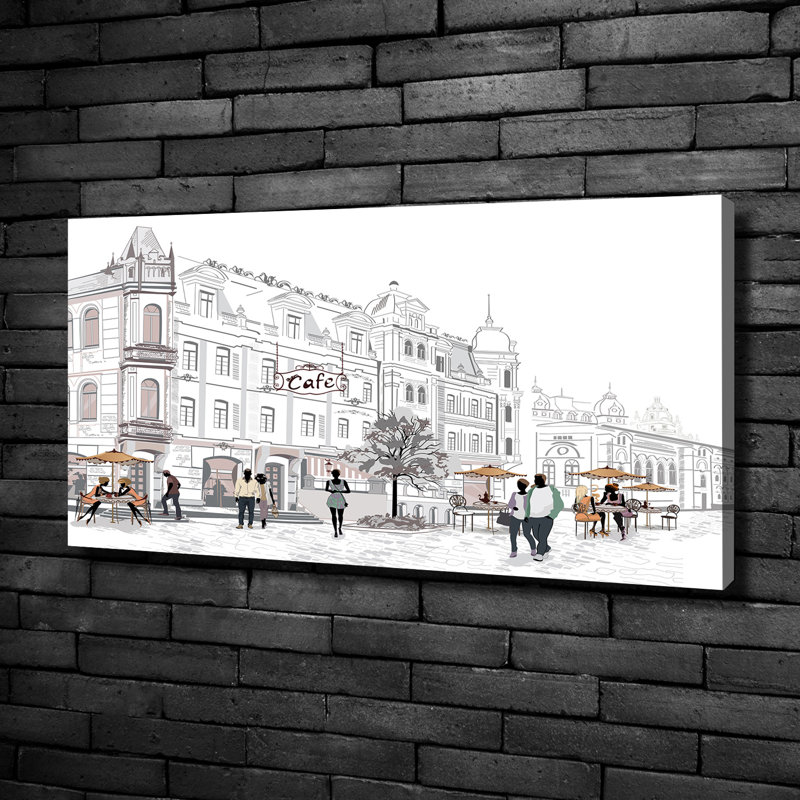Old Town - Wrapped Canvas Print, Canvas, 50cm H x 100cm W