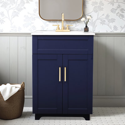 Meuble-lavabo simple 24 po