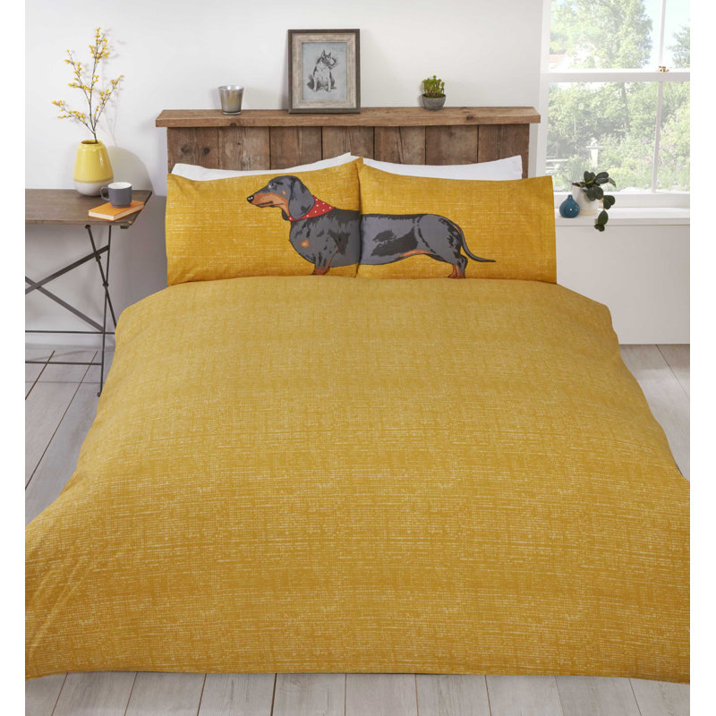 Adilet Graphic Print & Text Duvet Cover Set with Pillowcases Included, Single Duvet Cover + 1 Standard Pillowcase