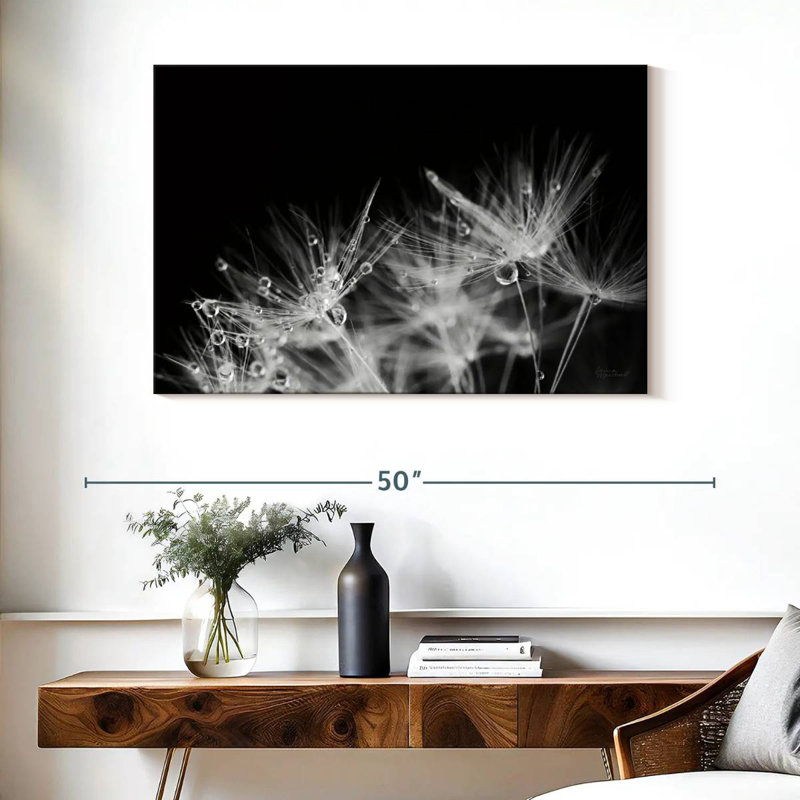 Harnek Dandelion Dewdrops, 26" H x 39" W