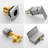 2 Handle Deck Waterfall Faucet with Diverter-104735845