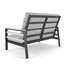 Causeuse d'extérieur en métal avec coussin Sunbrella Townsend-112596853-112342904