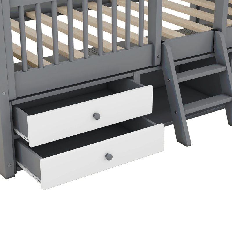 Structure de lit simple en bois, Simple