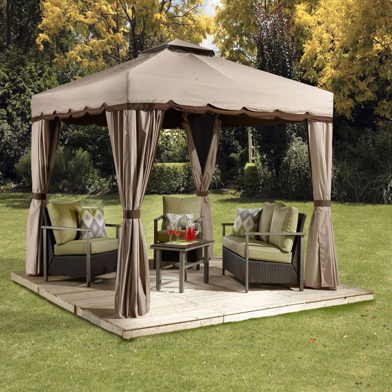 Abri de jardin Roma par Sojag, Bordure de jardin x 10 pi,