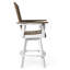 Fauteuil bar pivotant Kevin Adirondack, blanc-130679232-130679245