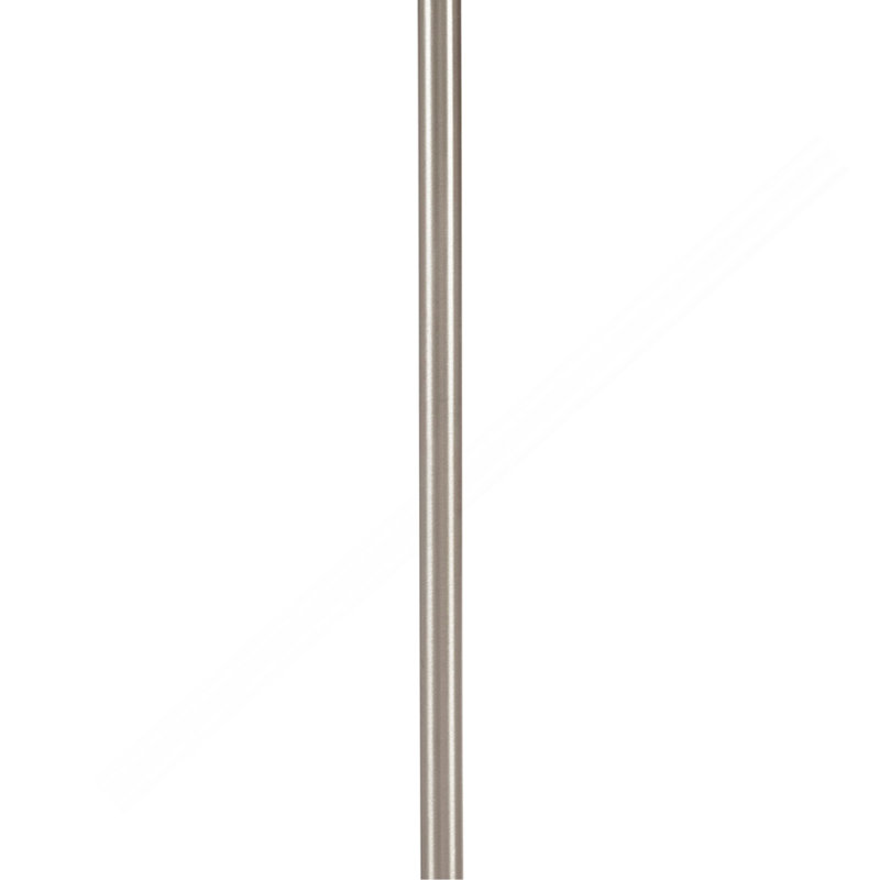 5-Light White Drum Shade Chandelier