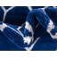 Tapis géométrique bleu / argent Corando-40284657