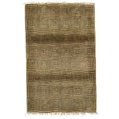 Wool Geometric Indoor Rug
