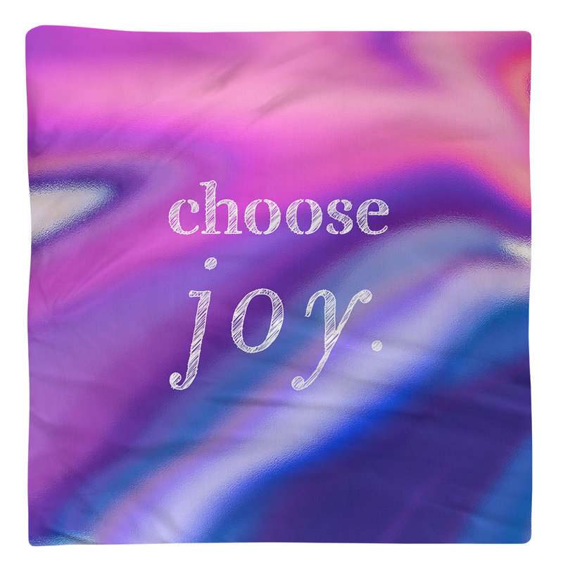 Polyester, Cotton No Pattern Square Napkin, Pink/Navy, Cotton, 10" L x 10" W