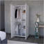 Armoire blanche à 4 portes-2016896880