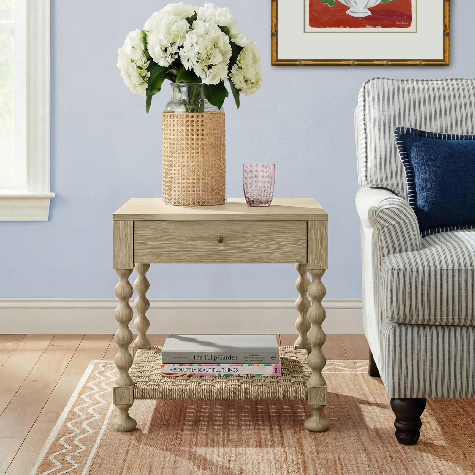 Haven End Table With Storage