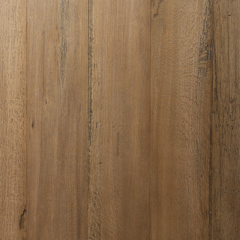 Kipp Square Coffee Table-Burnt Bleached Oak Resawn