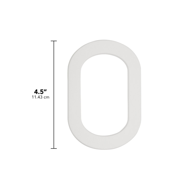 Stand-Off Modern 4.5 "Numéro 0, 0