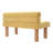 Yisroel Upholstered Dining Bench With Rubberwood Legs & Rolled Backrest-1509096629-1509096627