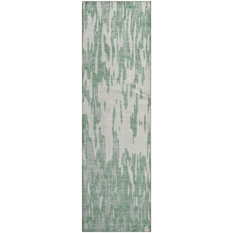 Premium Machine Washable Prisco Sage Rug