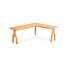 Bureaux en bois massif en L Burlywood-107286842-107286839