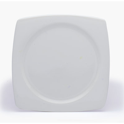 26cm Bone China Square Salad/Dessert Plate