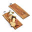 Set Of 3 Serving Boards With Iron Handle
