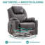 Fauteuil de massage chauffant Zyriana-270212297