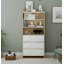 Bibliothèque standard H 63 "x l 31"