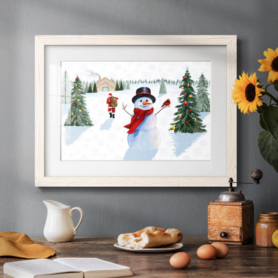 Père Noël, bonhommes de neige, collection A